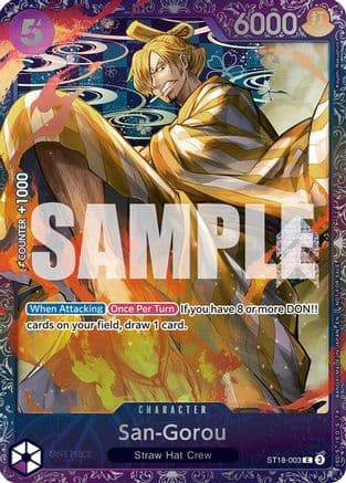 San-Gorou [Treasure Cup Prize] ST18-003