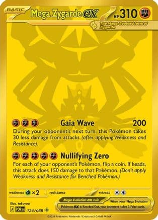 Mega Zygarde ex #124