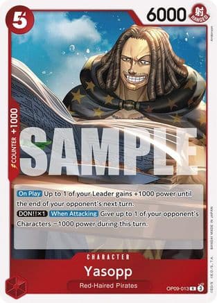 Yasopp [Foil] OP09-013
