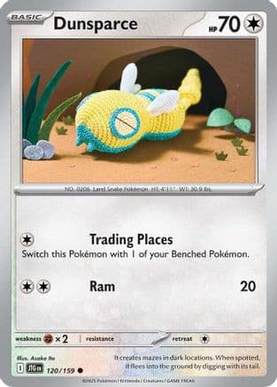 Dunsparce [Reverse Holo] #120