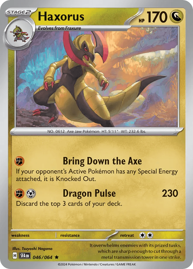 Haxorus [Reverse Holo] #46