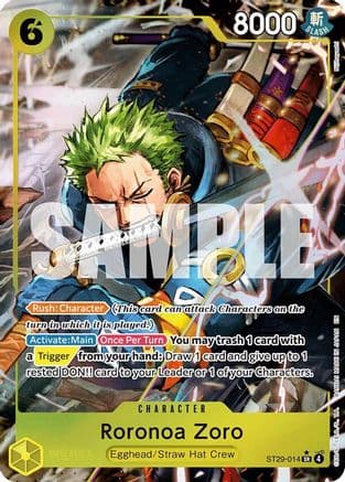 Roronoa Zoro [Full Art] ST29-014