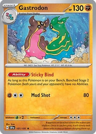 Gastrodon [Reverse Holo] #107