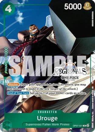 Urouge [Online Regionals] OP07-021