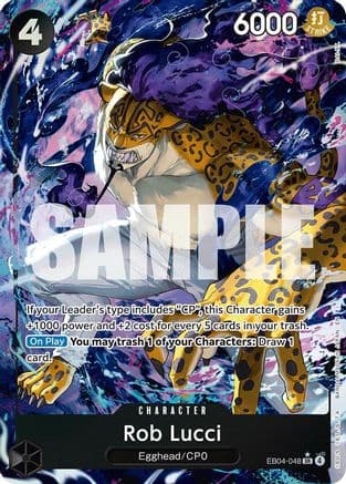 Rob Lucci [Alternate Art] EB04-048