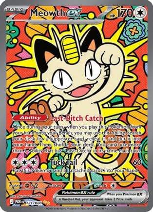 Meowth ex #121