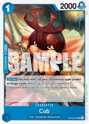 Cub [Release Event] OP10-044