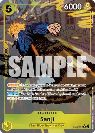 Sanji [Alternate Art] EB02-054
