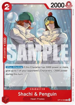 Shachi & Penguin OP14-006