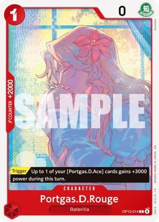 Portgas.D.Rouge OP13-014