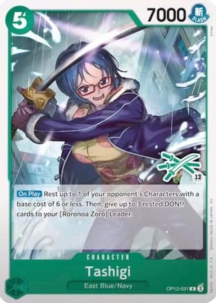 Tashigi [Zoro Deck] OP12-031