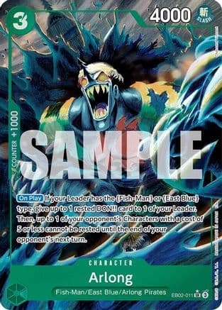 Arlong [Alternate Art] EB02-011