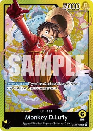 Monkey.D.Luffy ST29-001