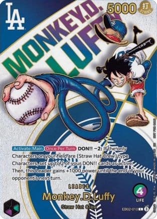 Monkey.D.Luffy [Dodgers] EB02-010