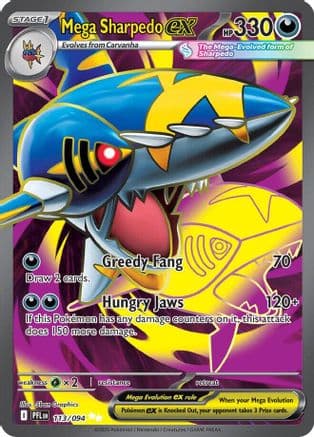 Mega Sharpedo ex #113