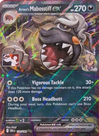 Arven's Mabosstiff Ex [Prize Pack] #139
