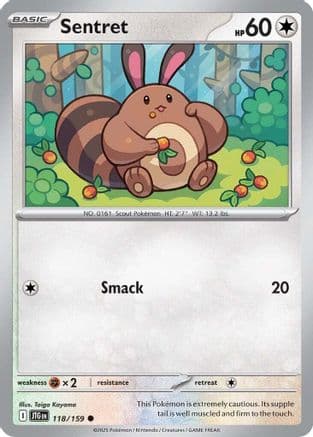 Sentret [Reverse Holo] #118