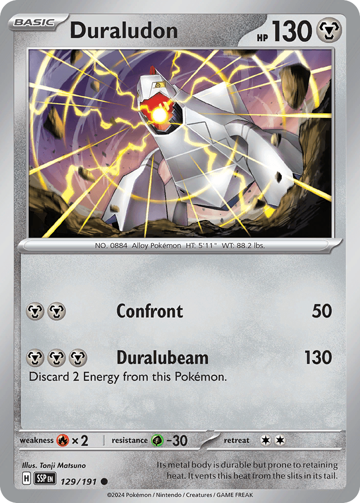 Duraludon [Reverse Holo] #129