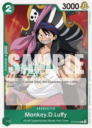 Monkey.D.Luffy [Beginners Deck Party] ST16-005