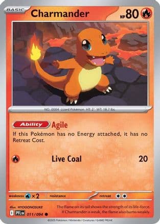 Charmander [Reverse Holo] #11