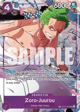 Zoro-Juurou [Foil] ST18-004