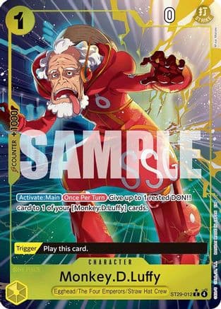 Monkey.D.Luffy [Full Art] ST29-012